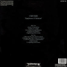 Load image into Gallery viewer, Back cover of a music album by Carcass with tracklist and branding.