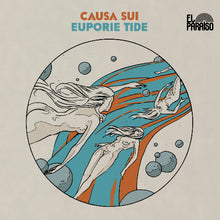 Load image into Gallery viewer, Album cover with artistic depiction of mermaids and abstract design, featuring the text &#39;Causa Sui Euporie Tide&#39; and &#39;El Paraíso&#39;.
