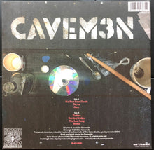 Charger l'image dans la galerie, Back cover of a vinyl record with 'CAVEM3N' branding and various musical instruments.