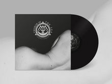 Charger l'image dans la galerie, This image features the back cover of the vinyl record "Odalisque" by Church Of The Sea. The design is minimalist, showcasing a stylized, monochrome graphic of a human back, with the artist's logo and the title of the album prominently displayed.