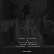 Charger l'image dans la galerie, Album cover with text overlay on a dark background