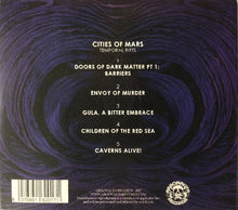 Charger l'image dans la galerie, Cities Of Mars - Temporal Rifts back compact disc cover.