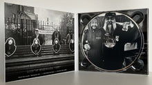 Cargar imagen en el visor de la galería, Black and white album cover with band members and a picture disc.