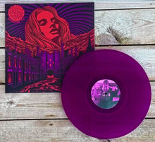 Load image into Gallery viewer, Album artwork for 'Clouds Taste Satanic - Birmingham 2024' featuring a stylized illustration with a dark, moody tone, showcasing a woman's face and a cityscape.