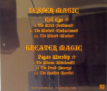 Cargar imagen en el visor de la galería, Clouds Taste Satanic - Evil Eye back compact disc cover.