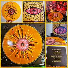 Load image into Gallery viewer, Collage of vinyl records with eye designs and 'Cloudscape Satanic' album cover.