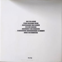 Load image into Gallery viewer, Album cover with text on a white background