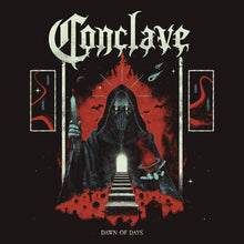 Cargar imagen en el visor de la galería, Album cover for 'Canclave: Dawn of Days' with a dark figure in a hooded robe holding a candle.