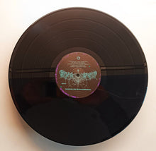 Cargar imagen en el visor de la galería, Black vinyl record with a label on a white background
