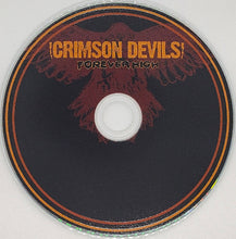 Cargar imagen en el visor de la galería, CD with 'Crimson Devils' album cover featuring an eagle and text on a black background