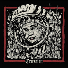 Load image into Gallery viewer, Album cover with a stylized face in a circular frame surrounded by plants, with 'Cruzeiro' text at the bottom.