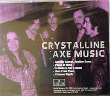 Cargar imagen en el visor de la galería, Album cover for 'Crystalline Axe Music' featuring a group of people with text and tracklist.