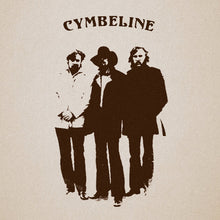 Load image into Gallery viewer, Silhouette of three men with 'Cymbeline' text on a beige background