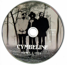 Load image into Gallery viewer, CD cover with silhouettes of three people in a forest and text 'Cymbeline 1965-1971'.