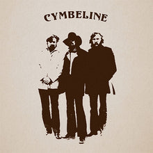 Charger l'image dans la galerie, Silhouette of three men with the word 'Cymbeline' at the top on a beige background