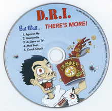 Cargar imagen en el visor de la galería, CD cover with cartoon character and album tracklist on a light blue background