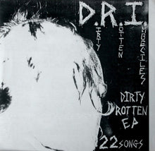 Load image into Gallery viewer, D.R.I. - Dirty Rotten front vinyl record cover artwork.