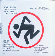 Load image into Gallery viewer, D.R.I. - Violent Pacification back vinyl record cover artwork.