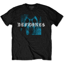 Load image into Gallery viewer, Deftones Unisex T-Shirt:  Static Skull (Back Print)