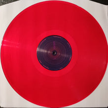 Cargar imagen en el visor de la galería, Red vinyl record on a white background