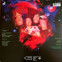 Charger l'image dans la galerie, Vinyl record cover with a collage of faces and text on a cosmic background