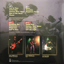 Cargar imagen en el visor de la galería, Album cover with band members and tracklist on a dark background