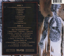 Cargar imagen en el visor de la galería, Album discography list with anatomical illustration on a textured background