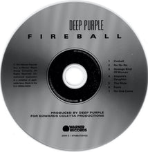 Load image into Gallery viewer, Deep Purple - Fireball compact disc.