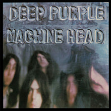 Charger l&#39;image dans la galerie, Album cover for &#39;Machine Head&#39; by Deep Purple with band members in the background.