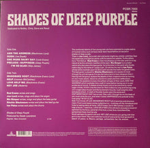Charger l'image dans la galerie, Deep Purple - Shades of Deep Purple back vinyl record cover artwork.