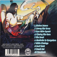 Charger l'image dans la galerie, Album cover with a person driving a car, smoking, and list of track titles.