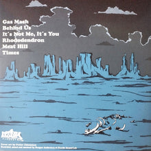 Load image into Gallery viewer, Album cover with stylized landscape and text