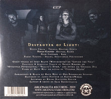 Charger l'image dans la galerie, Destroyer Of Light - Mors Aeterna back compact disc cover.