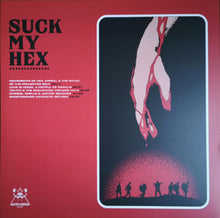 Load image into Gallery viewer, Album cover with a hand reaching down, silhouettes of people, and text on a red background