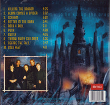 Cargar imagen en el visor de la galería, Dio - Killing The Dragon back vinyl record cover artwork.