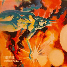 Cargar imagen en el visor de la galería, Album cover with abstract design and text 'DOMO DOMONAUTAS Vol. 1 &amp; 2'