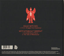 Cargar imagen en el visor de la galería, Album cover with red illustration and text on a black background