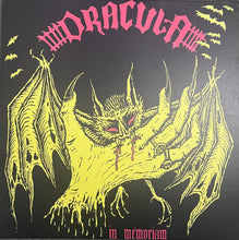 Charger l'image dans la galerie, Vinyl record cover with a dragon illustration and 'Morocula' text in pink on a black background.