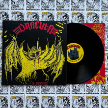 Charger l'image dans la galerie, Vinyl record with a dragon design on the cover against a patterned background