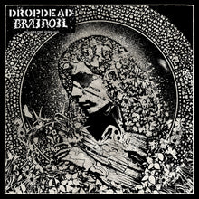 Charger l'image dans la galerie, Album cover with a stylized portrait and nature elements, featuring the text 'Dropdead Brainchild'.