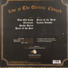 Cargar imagen en el visor de la galería, Duel - Live At The Electric Church back vinyl record cover.