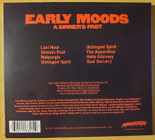 Load image into Gallery viewer, Early Moods - A Sinner's Past back compact disc cover artwork.