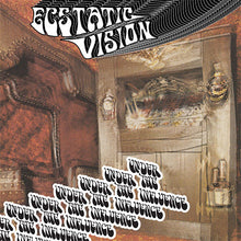 Load image into Gallery viewer, Album cover with text &#39;Ecstatic Vision&#39; and &#39;Under the Influence&#39; over a vintage interior scene.