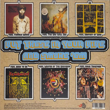 Load image into Gallery viewer, Album cover with six smaller images and text on a brown background