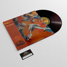 Load image into Gallery viewer, Vinyl record with colorful cover featuring birds and a white label on a light gray background