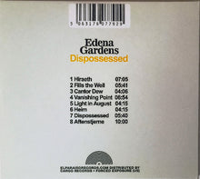 Cargar imagen en el visor de la galería, Edena Gardens - Dispossessed back compact disc cover artwork.