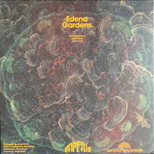 Load image into Gallery viewer, Album cover with &#39;Edena Gardens&#39; and &#39;Impetus&#39; text on a textured background