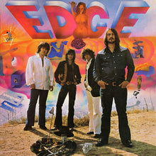 Load image into Gallery viewer, Album cover with four band members and a colorful abstract design