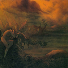 Charger l&#39;image dans la galerie, Artistic depiction of a nude figure by a body of water with a dramatic sky.