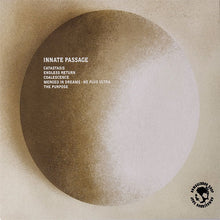 Charger l&#39;image dans la galerie, Album cover with a gradient circle and text on a beige background